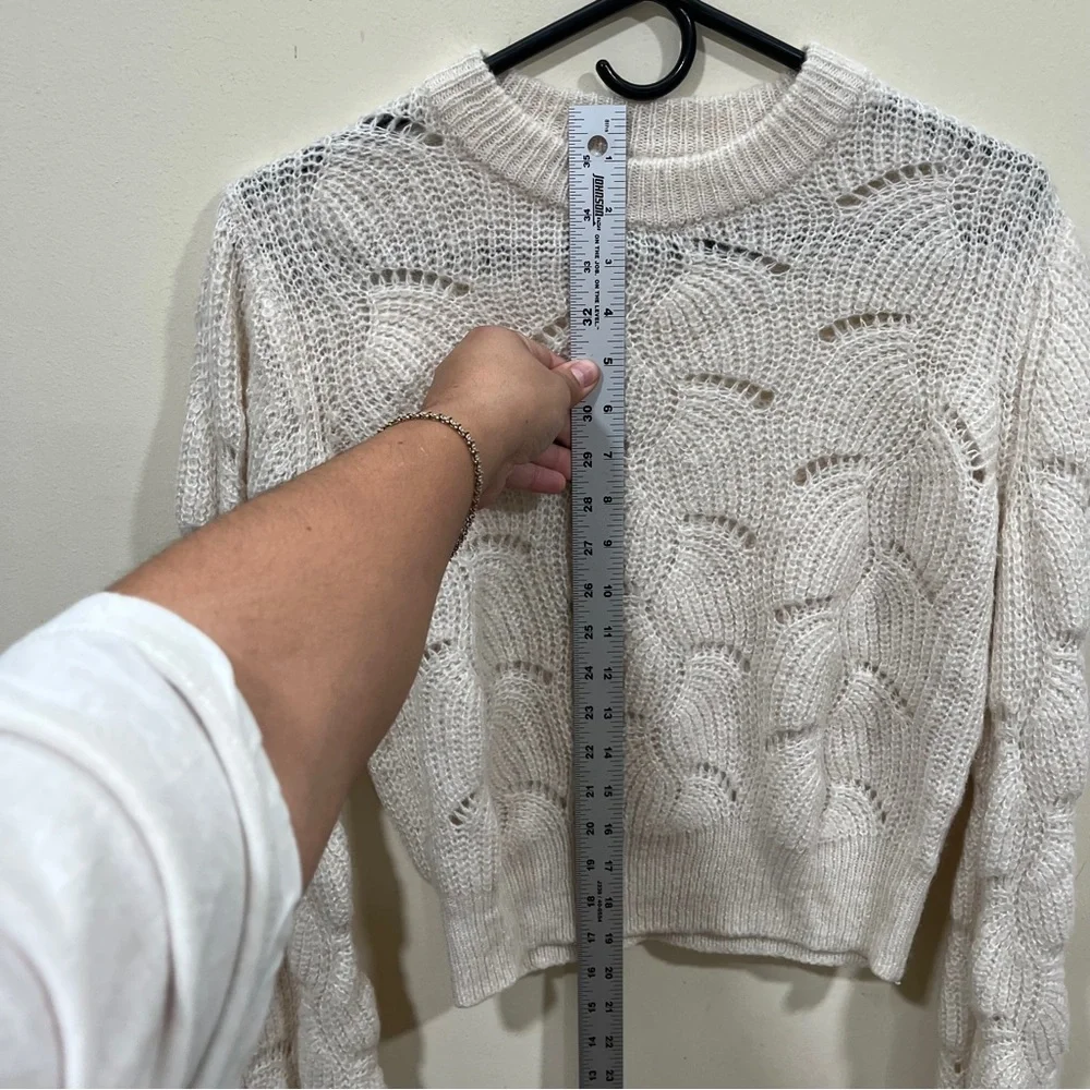Rolla's Laura Sweater Vanilla size 8/ small EUC - Picture 5 of 10